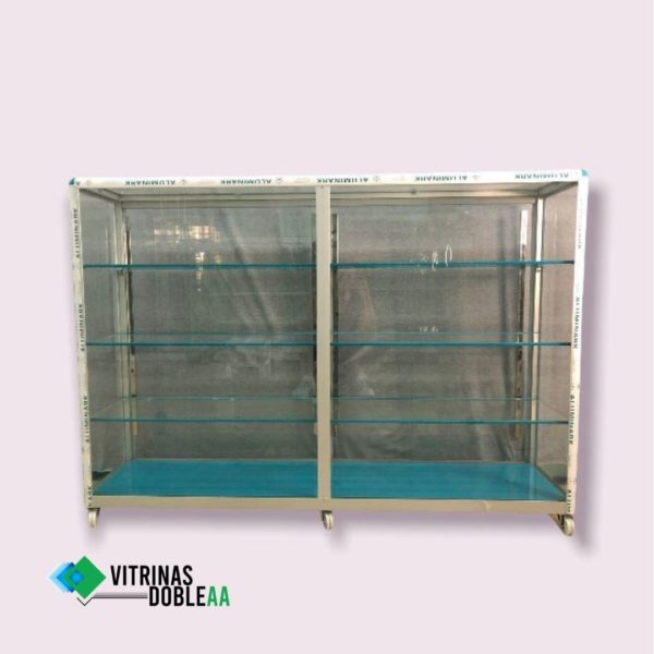 Vitrina Horizontal en Aluminio