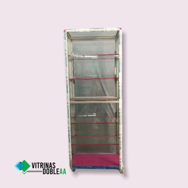 Vitrina Vertical Aluminio